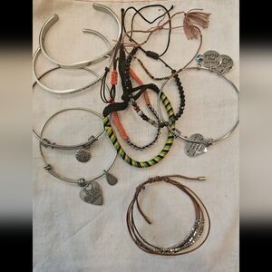 TEN Silver & Boho Bracelet Set
